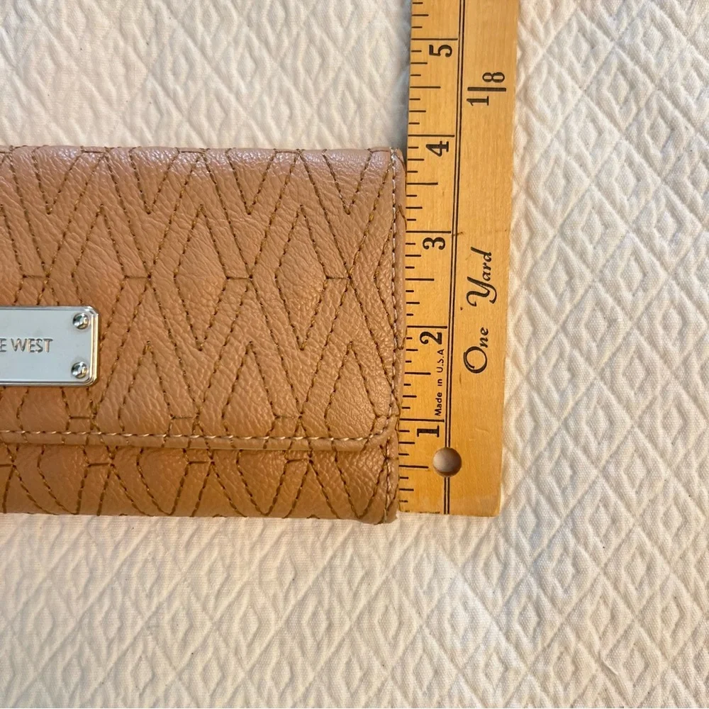 NINE WEST Long Diamond Quilted Wallet